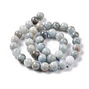 Natural Aquamarine Beads Strands G-F641-02-10mm-01A-2