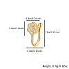925 Sterling Silver Pave Clear Cubic Zirconia Nose Rings IM7825-9-1