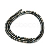 Electroplate Glass Beads Strands GL-CBAA615-01B-2