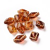 Plating Transparent Acrylic Beads OACR-P013-30A-1