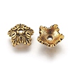 Tibetan Style Alloy Bead Caps X-TIBEB-A24621-AG-LF-2