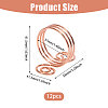 Iron Name Card Holder IFIN-WH0086-20RG-2