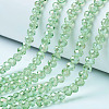 Electroplate Glass Beads Strands EGLA-A034-T10mm-B17-1