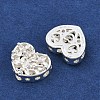 Brass Pave Cubic Zirconia Multi-strand Links ZIRC-F145-10S-01-2