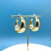 Acrylic C-Shape Stud Earrings FS-WG8BEC0-11-1