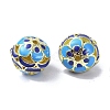 Handmade Cloisonne Beads KK-M282-01G-3