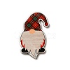 Christmas Single Face Printed Wood Big Pendants LS-WOOD-H102-01C-2