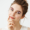 8Pcs 8 Styles Laser Eye Tattoo Stickers DIY-FG0004-50-6