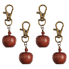 Wood Apple Box Jewelry Pendant Decoration HJEW-AB00424-1
