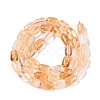 Natural Citrine Beads Strands G-G980-40-3