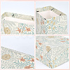 2Pcs 2 Colors Printed Paper Gift Tote Bags ABAG-SP0001-25-4