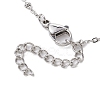 304 Stainless Steel Round Cabochon Setting Bracelets BJEW-JB11090-02-4