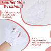 Rooster Feather Trim Clothing Cuffs Decoration LS-AJEW-WH0696-197B-3