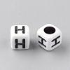 Opaque Acrylic Beads SACR-Q188-02H-2