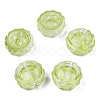 Transparent Spray Painted Glass Beads GLAA-N035-037-C03-2