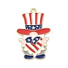 Easter Alloy Enamel Pendants ENAM-I082-02G-07-1