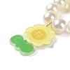 Flower Acrylic Pendant Decorations HJEW-F019-01-2