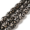 Tibetan Style dZi Beads Strands G-F726-A02-1