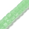 Imitation Jade Glass Bead Strands GLAA-G112-02B-1