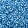 Transparent Colours AB Glass Seed Beads SEED-S042-19B-04-3