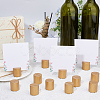 40Pcs Wood Name Card Holder DJEW-FH0011-57-4