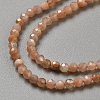 Natural Sunstone Beads Strands G-WH0021-78-2