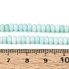 Ombre Effect Dyed Glass Beads Strands GLAA-T030-07A-07-4