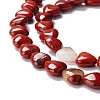 Natural Red Jasper Beads Strands G-B022-01-3
