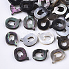 Natural Black Lip Shell Beads X-SSHEL-S265-001Q-1