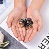 12Pcs 6 Colors 316 Surgical Stainless Steel Screw Ear Gauges Flesh Tunnels Plugs STAS-YW0001-16A-7