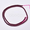 Natural Garnet Beads Strands G-J376-37-3mm-2
