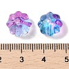 Transparent Spray Paint Glass Beads GLAA-Z011-10C-3