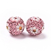 Polymer Clay Rhinestone Beads RB-L029-03L-2