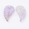 Natural Amethyst Pendants X-G-E435-B-10-2