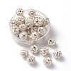 Pave Disco Ball Beads RB-A140-8mm-7-1