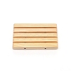 Bamboo Soap Dish DJEW-WH0037-41-1