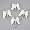 Freshwater Shell Brooches/Pendants SHEL-S275-48C-1