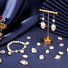 100Pcs 5 Style ABS Plastic Imitation Pearl Beads Pendant KY-AR0001-12-5