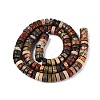 Natural Picasso Jasper/Polychrome Jasper Beads Strands G-N367-03A-08-3