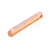 Electroplated Natural Quartz Pendants G-P315-B01-12G-2