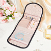 Portable Rectangle Polyester Jewelry Storage Bags ABAG-WH0046-98-5