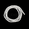Electroplated Shell Pearl Beads Strands BSHE-H113-06A-06-2