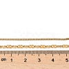 304 Stainless Steel 8 Shaped Link Chain Double Layered Necklaces for Women NJEW-U050-02D-G-5