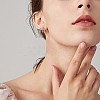 Crystal Rhinestone Claw Stud Earrings JE918A-5