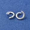 Brass Open Jump Rings KK-G604-08S-11-3