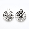 Tibetan Style Alloy Pendants TIBE-T010-30AS-RS-1