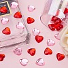 2 Colors Imitation Taiwan Acrylic Rhinestone Cabochons GACR-SZ0001-08-4