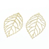 Brass Big Pendants KK-P155-02G-NR-2