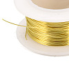 Round Copper Jewelry Wire CWIR-I002-0.4mm-LG-NR-2