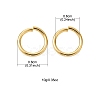 Brass Open Jump Rings KK-FS0001-23B-5